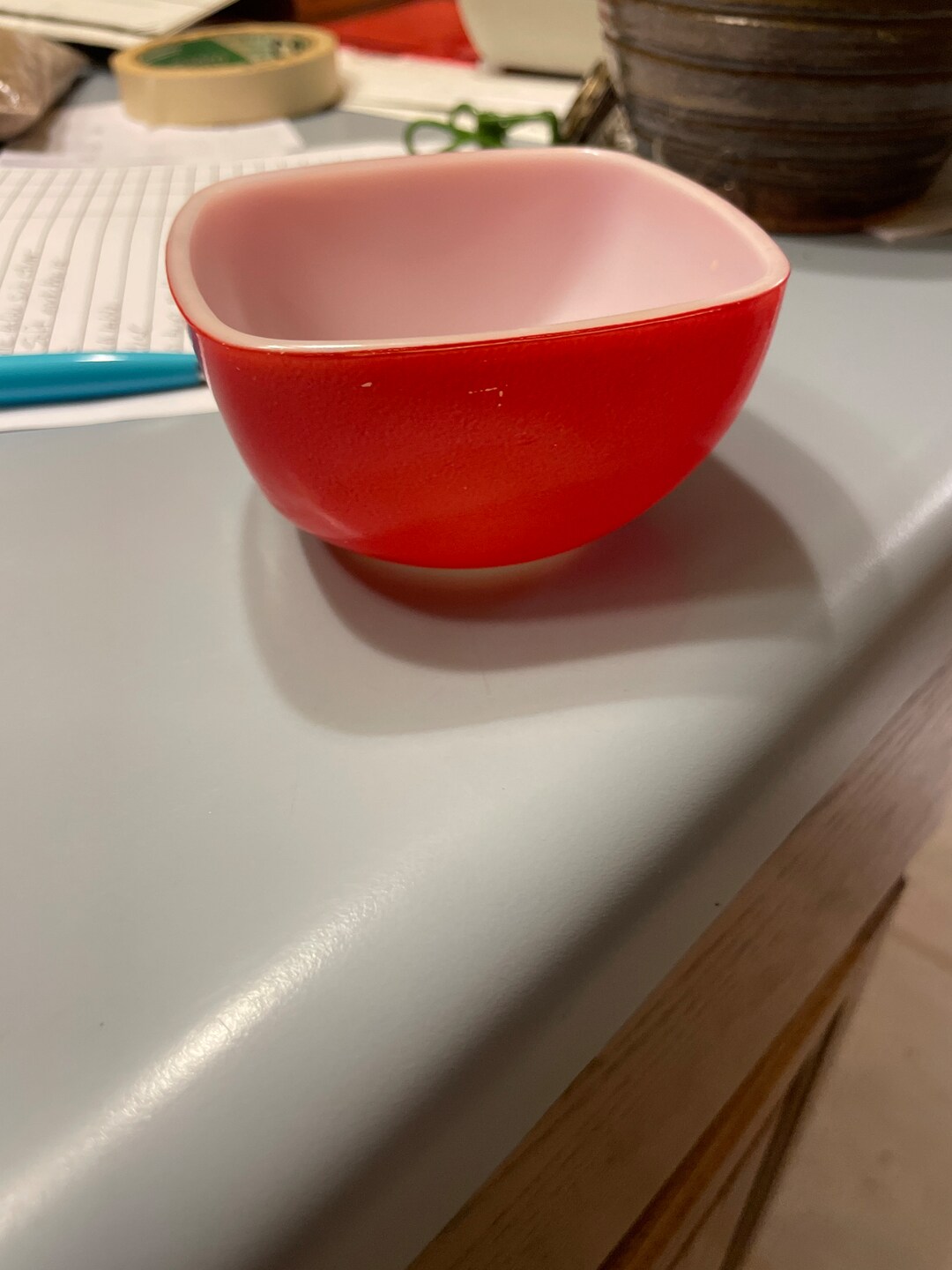 Red Pyrex Bowls - Etsy