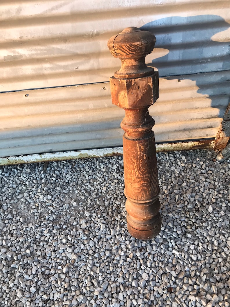 Antique Newel Post Etsy