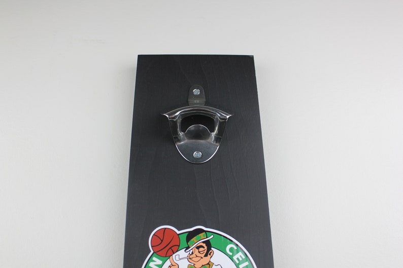 KingOfSawdust Boston Celtics Bottle Opener - Thumbnail 3