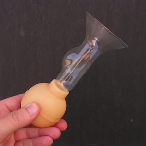Vintage Breast pump Suction cup Body cupping Glass cupping fire jars Glass body massage Medical supplies