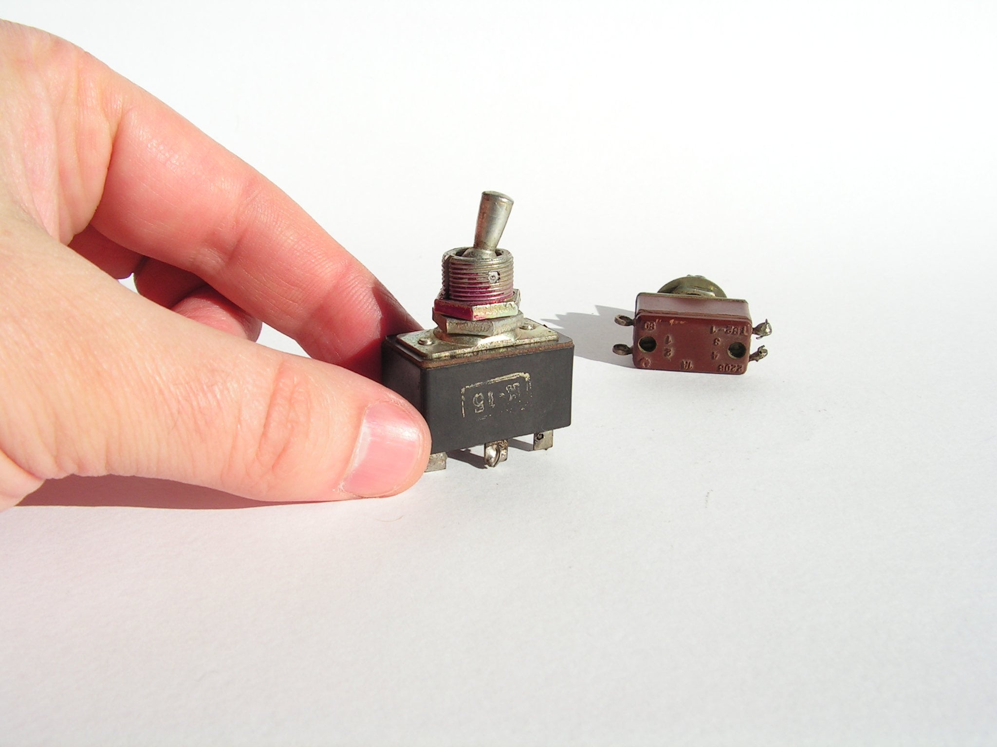 Vintage On/off Toggle Switch Set of 2 Vintage Switches Old | Etsy