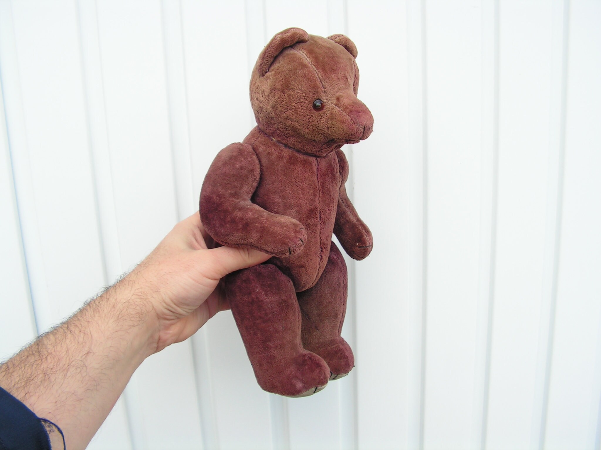 ヴィンテージです。硬い詰め物のテディベア