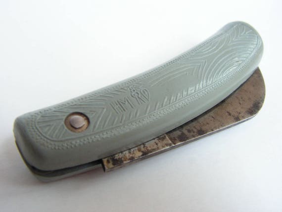 Vintage Folding Pocket Knife Fishing Knife Traveling Retro Knife With Plastic  Handle Collectibles Knife -  Israel
