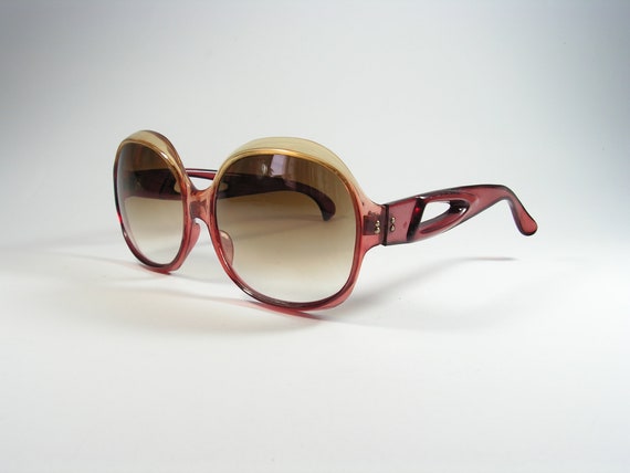 Vintage Sunglasses Ladies 1980s Retro Sunglasses Glasses  display picture 3