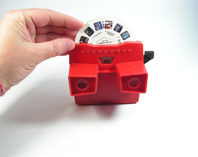 Vintage Slide Viewer, Diapositive Viewer, Stereoscope, 3D Viewer