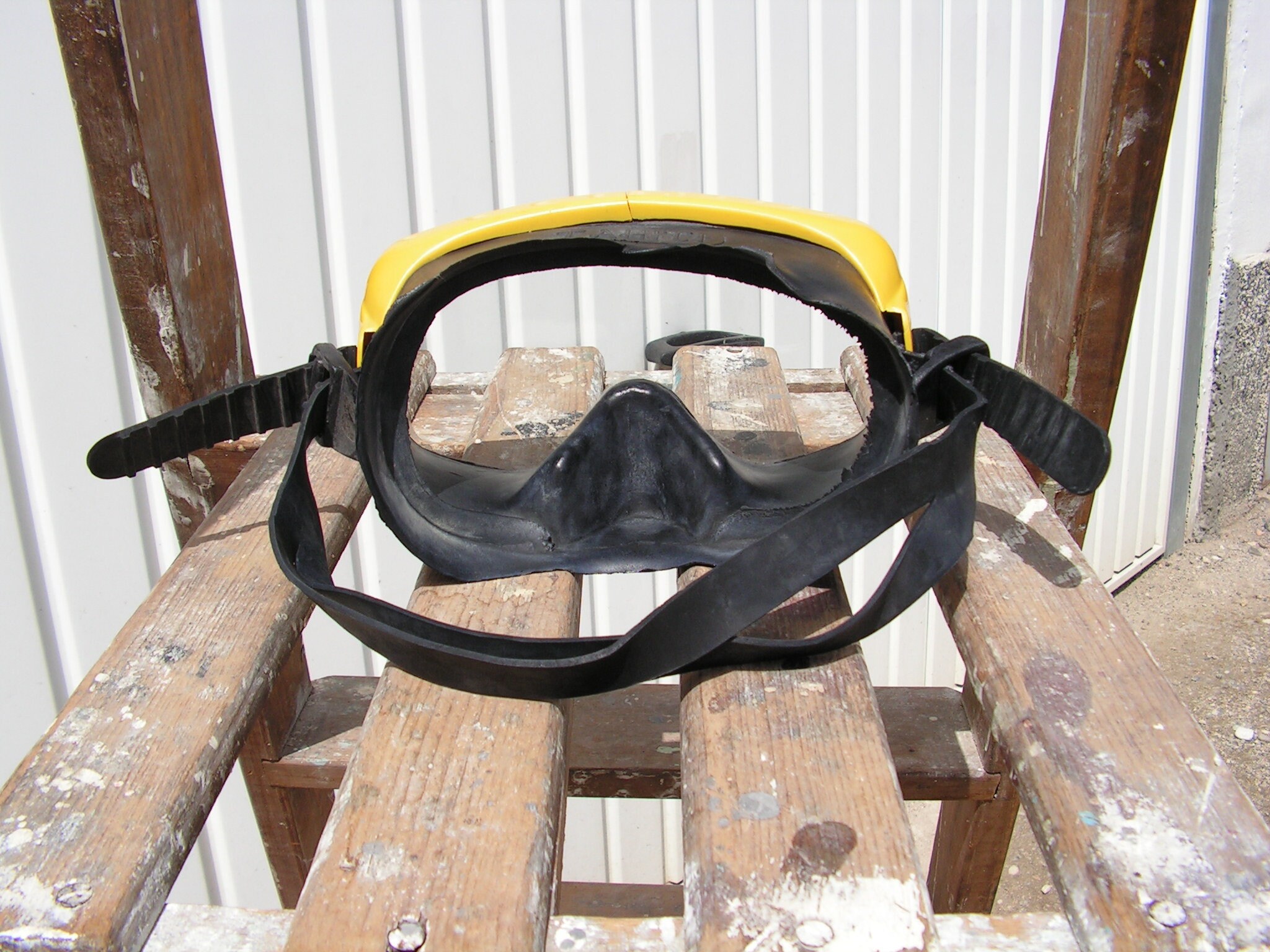 Retro Scuba Mask TAHITI Vintage Rubber Diving Mask Swimming Etsy