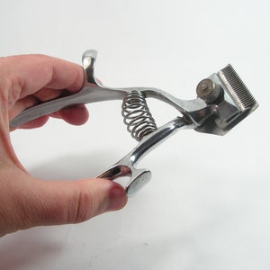 Vintage Haarschneider Chinesischer Bartschneider Haarschneider Handschneider guter Zustand China Barber Zubehör Vintage Barber Werkzeug
