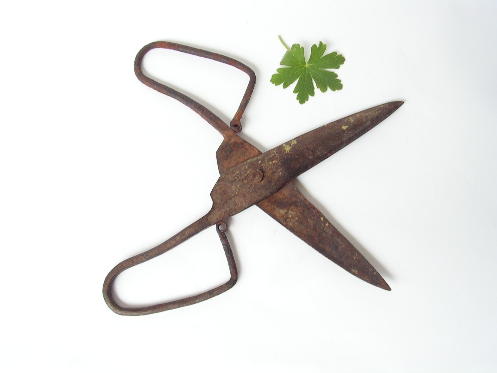 Antique Scissors 1800s Primitive Hand-forged Scissors Iron Big - Etsy