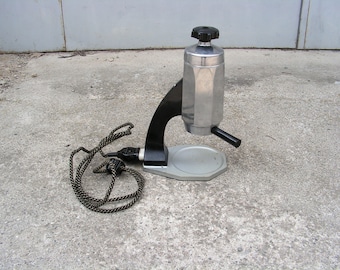Vintage Auto Coffee Maker, Japanese Travel Percolator, 1960s Car