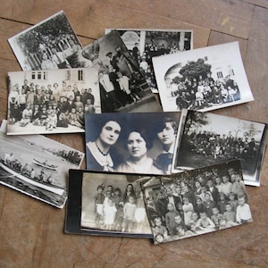 Antique black and white photos 1930s, Set of 10 old photos, Vintage photography, Old photos of people, Retro Black & White Photographs