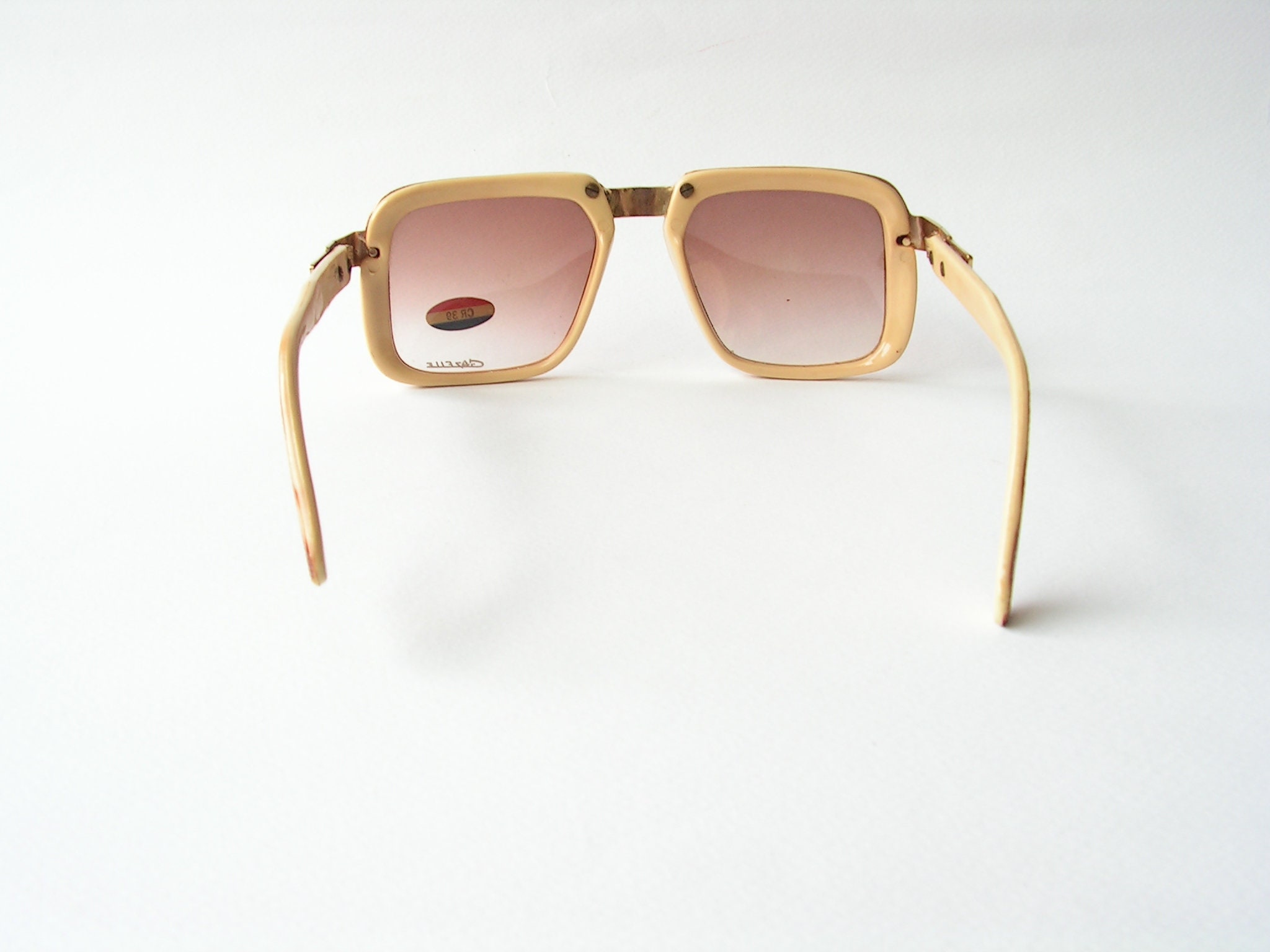 Vintage Unisex Sunglasses Gazelle Women Striped Sunglasses Etsy UK