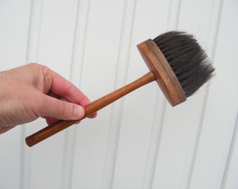 Big brush for painting 1960s, Vintage patina paint brushe, Art supplies, Painter tools, Artist brush