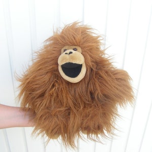 Shaggy monkey, Sweet monkey, Monkey, Brown monkey, Collectible monkey, Stuffed toy monkey, Plush animal