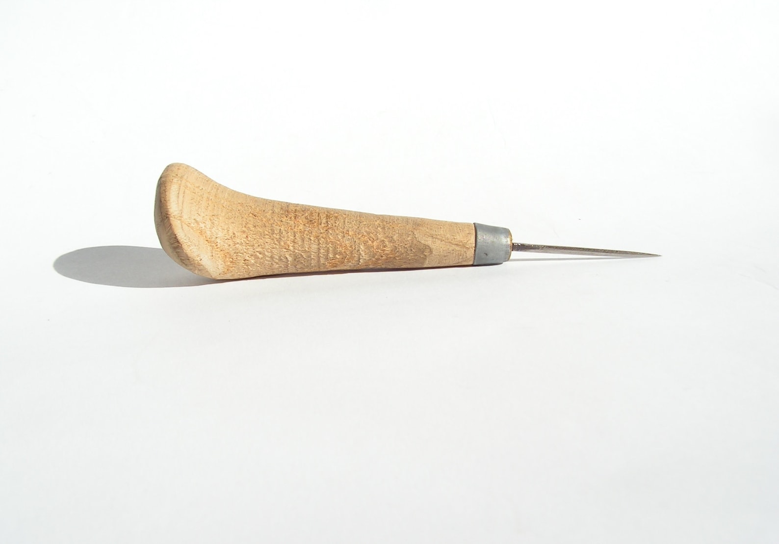 Awl 1950s Vintage Wooden Handled Awl Hand Carved Awl Sewing Etsy