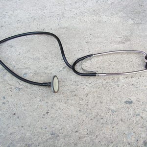Vintage professional Stethoscope Doctors Stethoscope Medical Stethoscope Medical Equipment Phonendoscope Medical Supply Medical Instrument