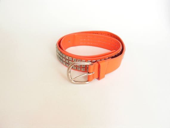Orange ladies belt hot sale