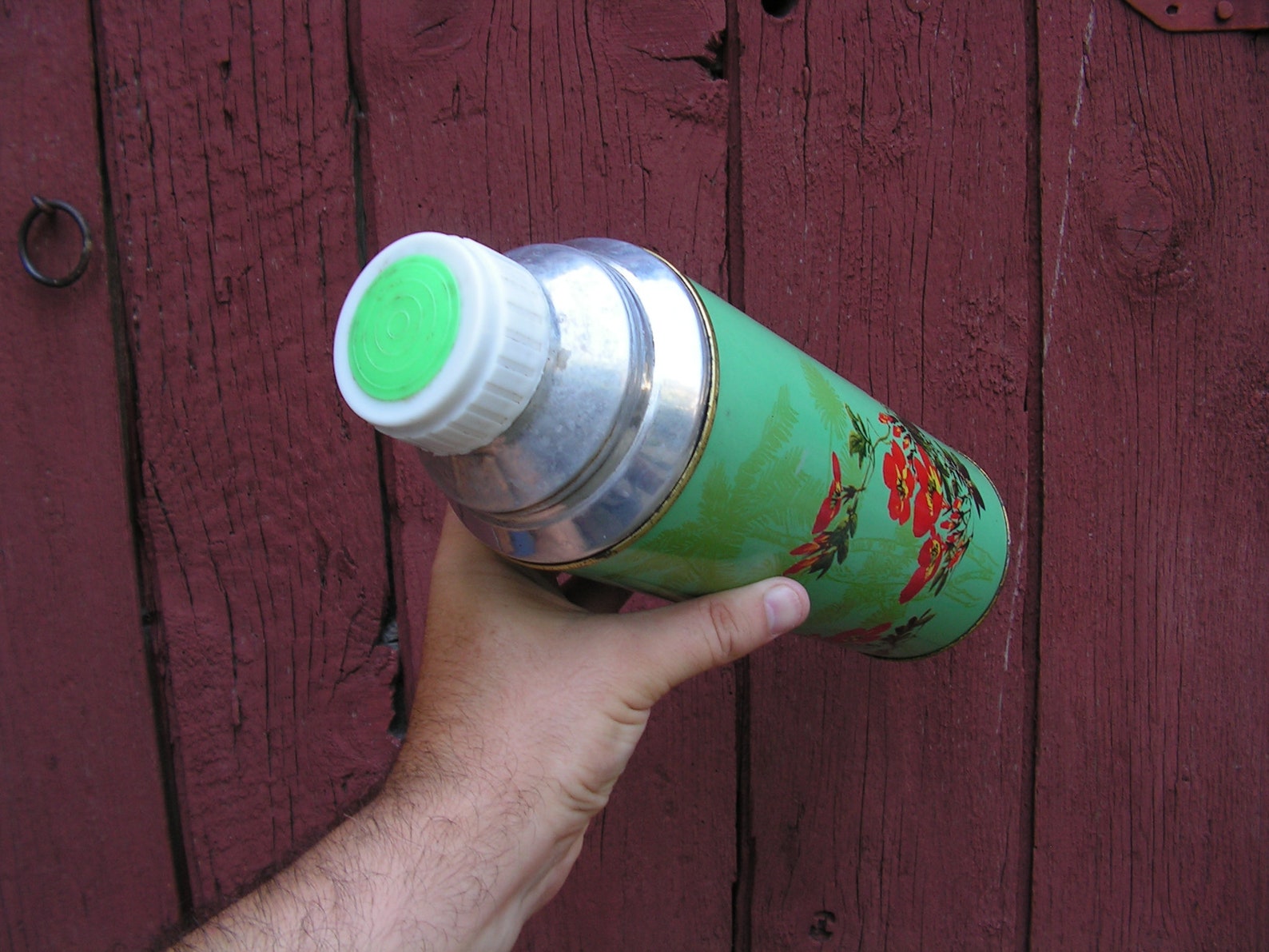 Vintage Thermos for Decoration Aluminum Thermos Without Glass Etsy