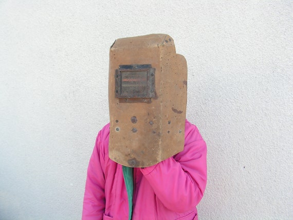 Plastic Safety Handheld Welding Mask Face Protector for Welder Industrial #3