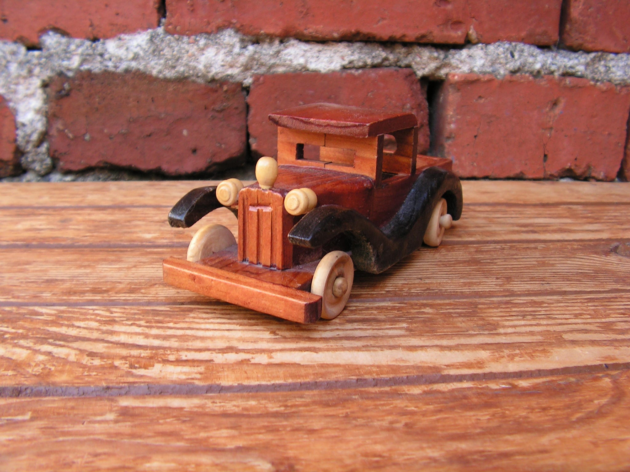 Vente Jouets En Bois Anciens Avant 1930 En bois jouet ancien pickup voiture à la main fait modèle - Etsy France