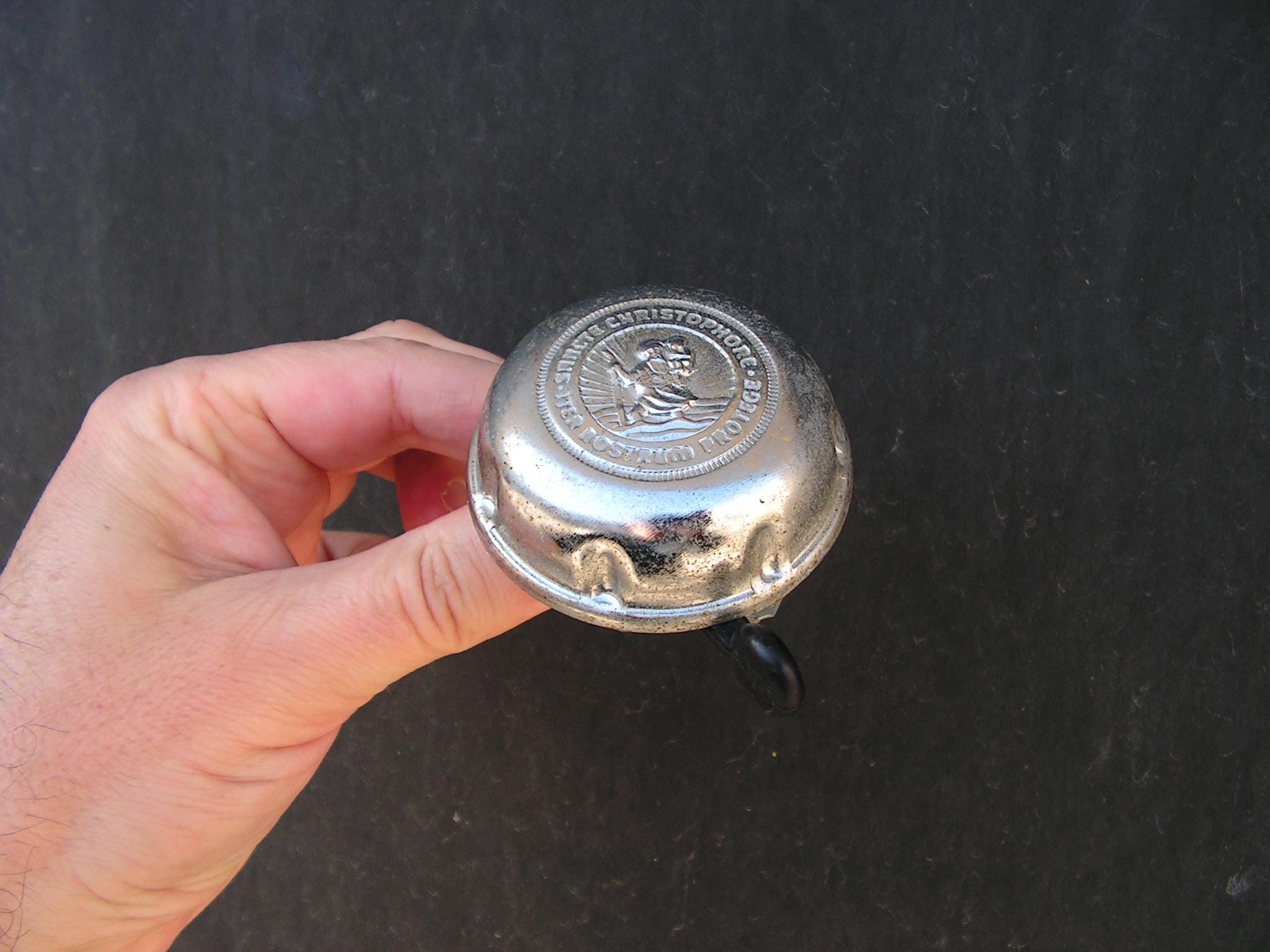ancienne sonnette sans marque Vintage bicycle bell antique
