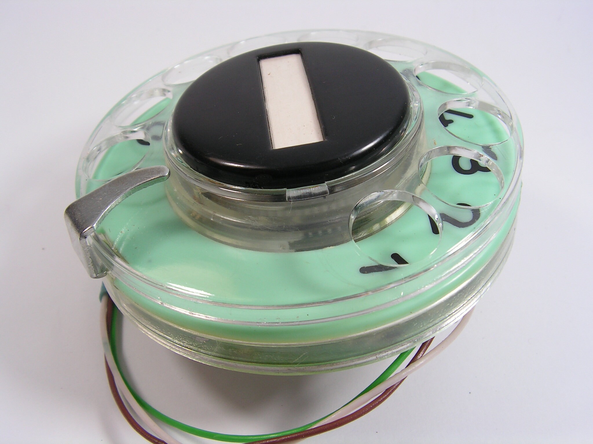 Vintage Phone Dial Disk NEVER USED Phone Part Dialing Disk Rotary ...