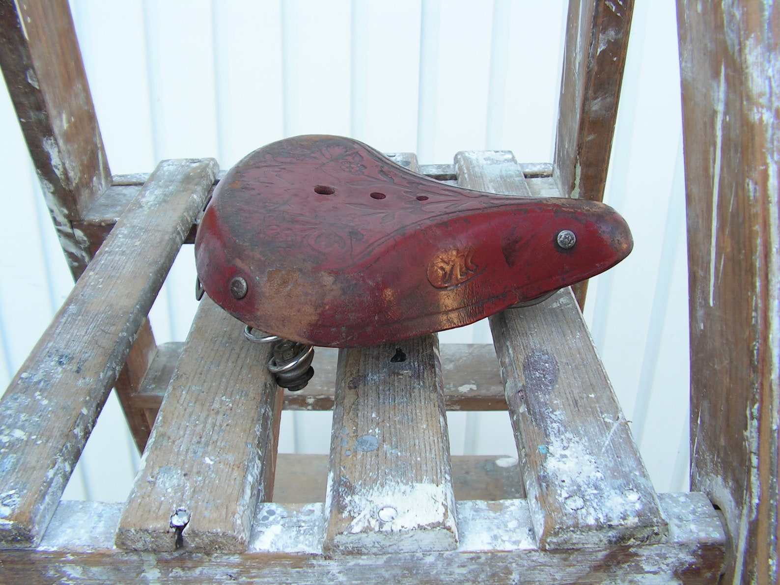 Vintage Bicycle Seat Children's Red Bicycle Seat Russian Etsy