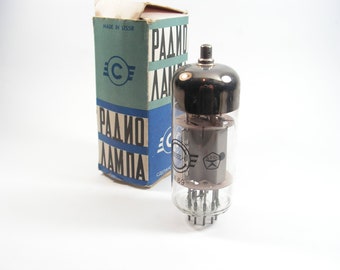 Tubo de vacío Vintage URSS nunca usado tubo de radio grande NOS viejo tubo de vacío TV tubo electrónico lámpara de radio Retro regalo de hobby de Radio