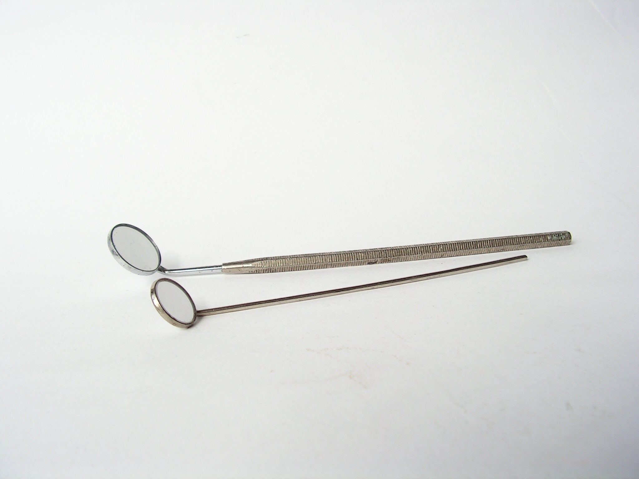 Dentist Mirrors Marked Set of 2 Mirrors Vintage Dentist Tools Etsy