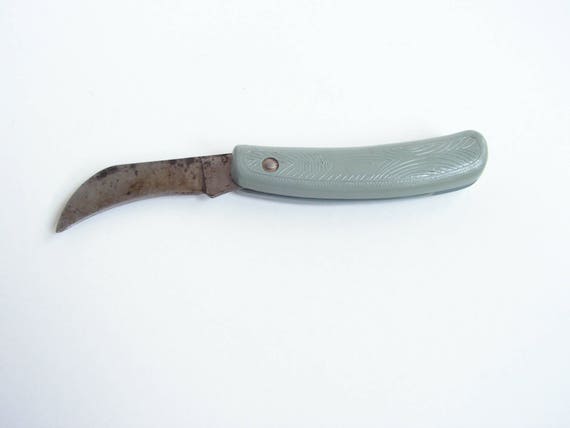 Vintage Folding Pocket Knife Fishing Knife Traveling Retro Knife