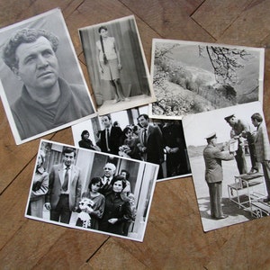 Rerto black white photos 70s, Set of 6 old photos large size, Vintage photography, Old photos of people, Retro Black & White Photographs