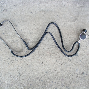Vintage Stethoscope SMIC Retro Doctors Stethoscope Medical Stethoscope Old Medical Equipment Phonendoscope Medical Instrument