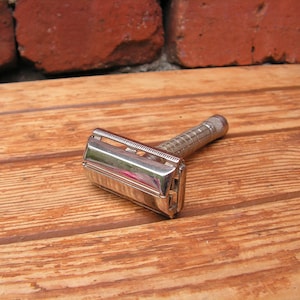 Twist Safety Razor Retro Manual Shaver Vintage Metal Man Shaver Double ...