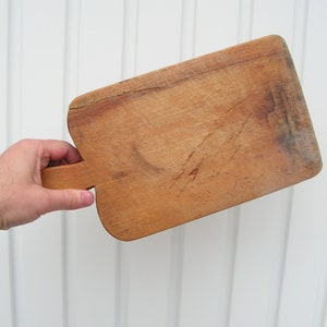 Vintage cutting board Patina Thick Cheese Board  natural color Primitive solid Chopping massive Bread Board Butchers Block Rustic Kitchen