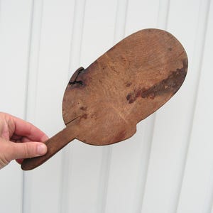 Small wooden cutting board Acorn Antique Wood Cutting Board with Handle Cheese Board Primitive Chopping Block Bread Board Butchers Block