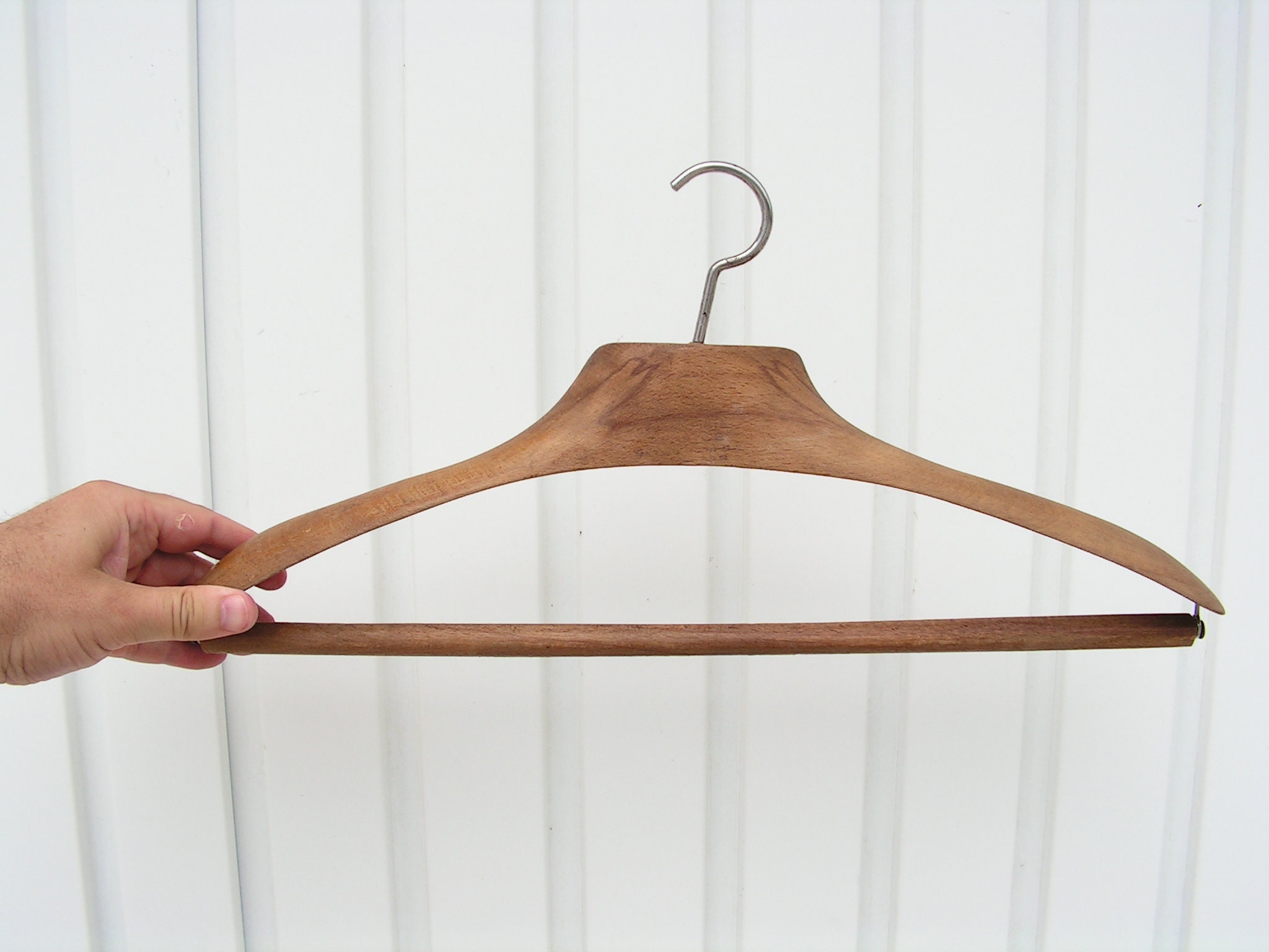 bereiden Erfenis lichten Vintage houten hanger kleding hangers antiek shabby chic - Etsy Nederland