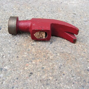 Vintage metal hammer, Small hammer, Old metal tool, Handmade hammer, Primitive hammer, Shoemaker hammer head
