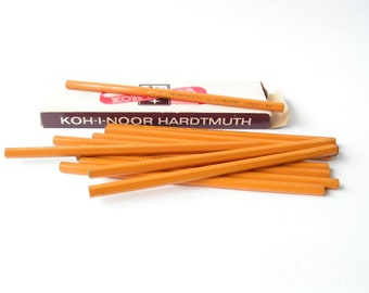Vintage Koh-i-noor 3H Graphite Pencils, Set of 12 in Box