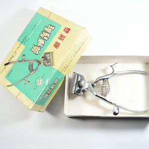 Vintage Haarschneider Chinesische Bartschneider Haarschneider Handbuch Clipper China Barber Zubehör Vintage Barber Werkzeug