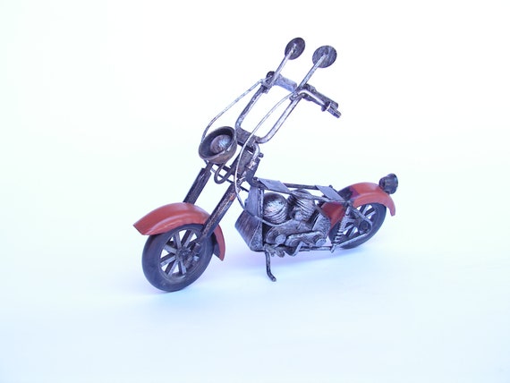 Modèle en métal Moto Harley Davidson Miniature Moto chopper à la