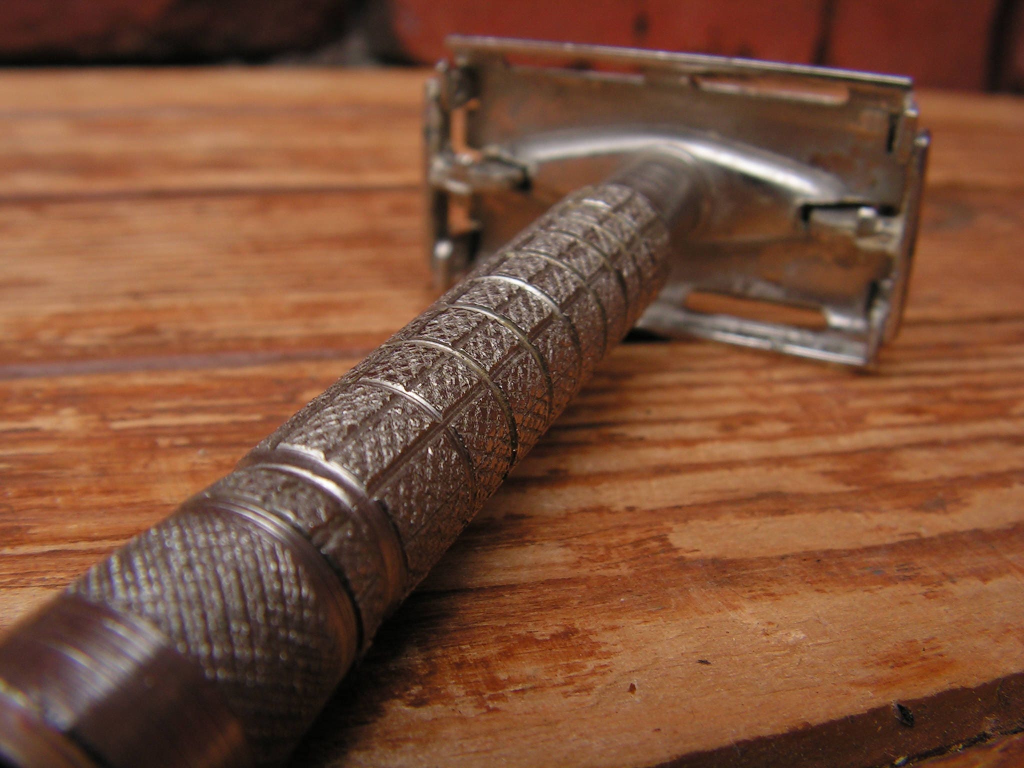 Twist Safety Razor Retro Manual Shaver Vintage Metal Man - Etsy