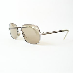 Men Polish sunglasses OPTA Retro distressed aviator sunglasses Vintage pilot glasses Poland Sunglasses green lenses Oversize sunglasses