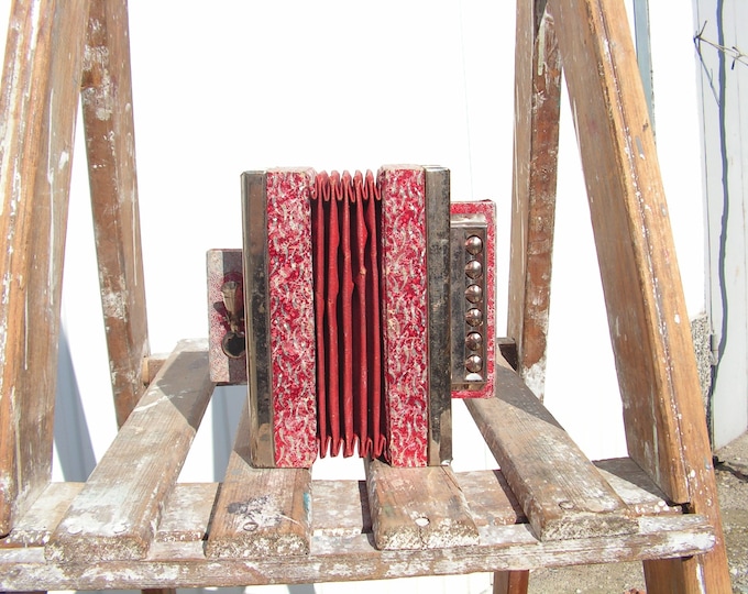 Shiny Red Prollotone Virtuoso Child's Accordion by Etsy