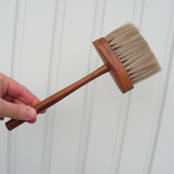 Big brush for painting 1962s, Vintage patina paint brushe, Art supplies, Painter tools, Artist brush