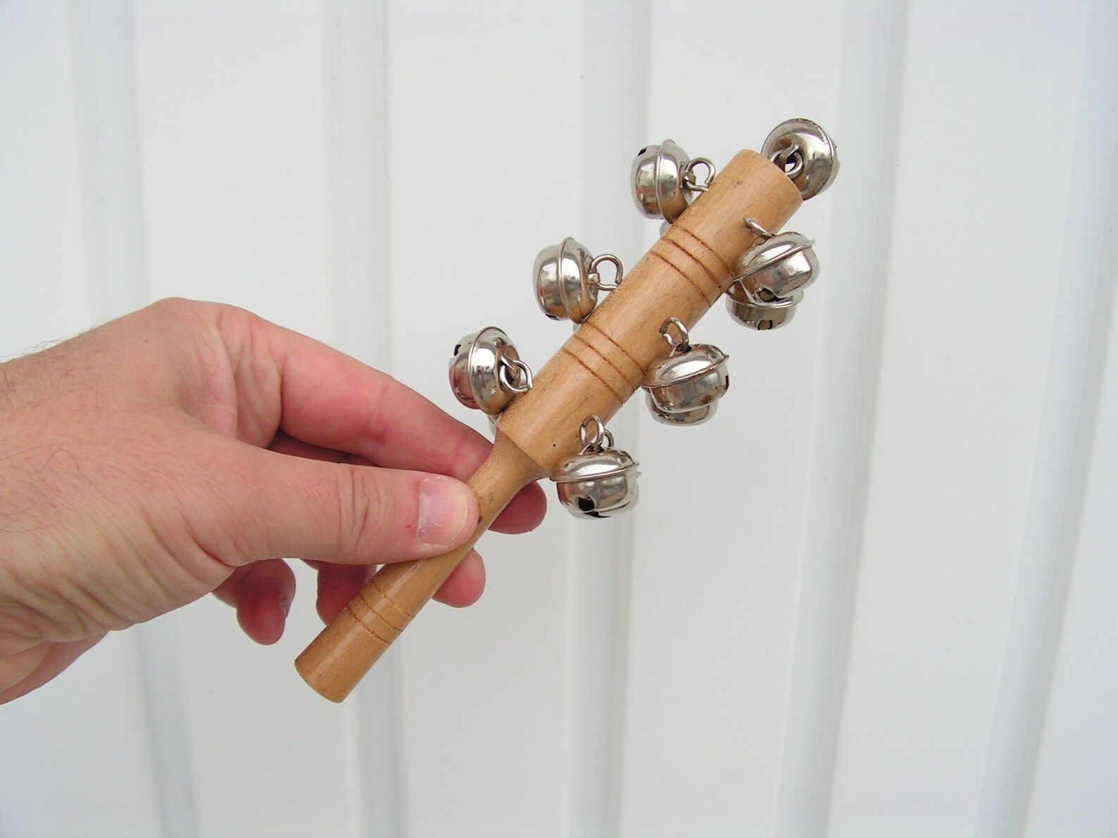 Vintage Wood Rattle Percussion Instruments Bell Music Musical Etsy