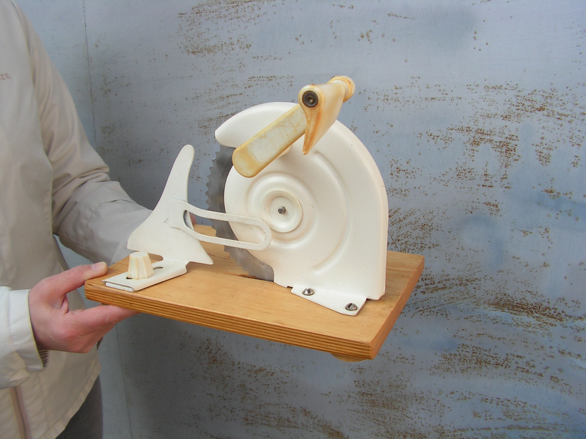 Vintage Bread Slicer 