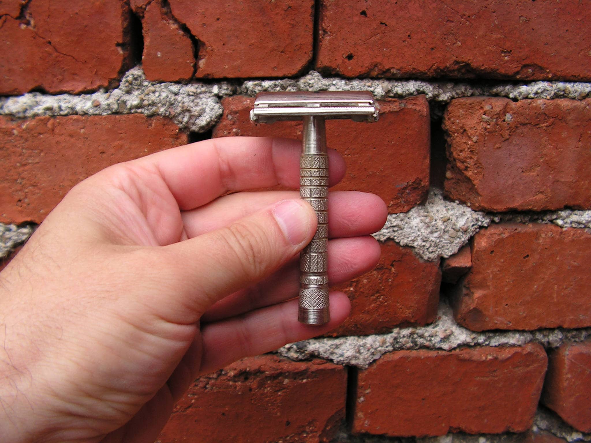 Twist Safety Razor Retro Manual Shaver Vintage Metal Man - Etsy