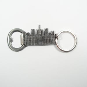 Keychain metal Budapest, Vintage keychain, Key holder, Retro keychain, Massive Key case, Souvenir Hungary, Gift for him