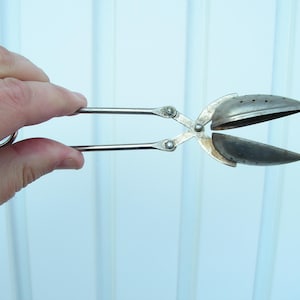 Rare tea Infuser 1960s Old tea strainer Antique spoon tea Herbal infuser Metal spoon Vintage collecting strainer Vintage kitchenware