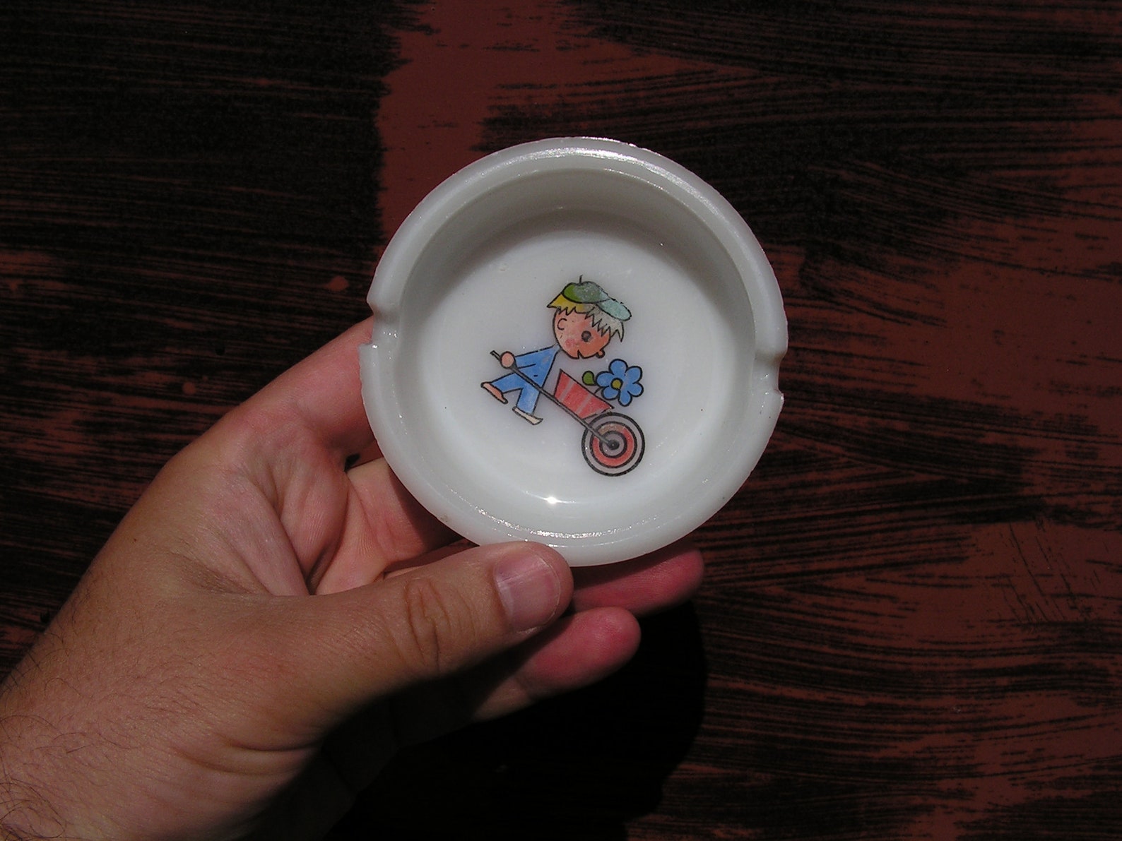Vintage Porcelain Ashtray Ashtray Children's Picture Etsy Hong Kong