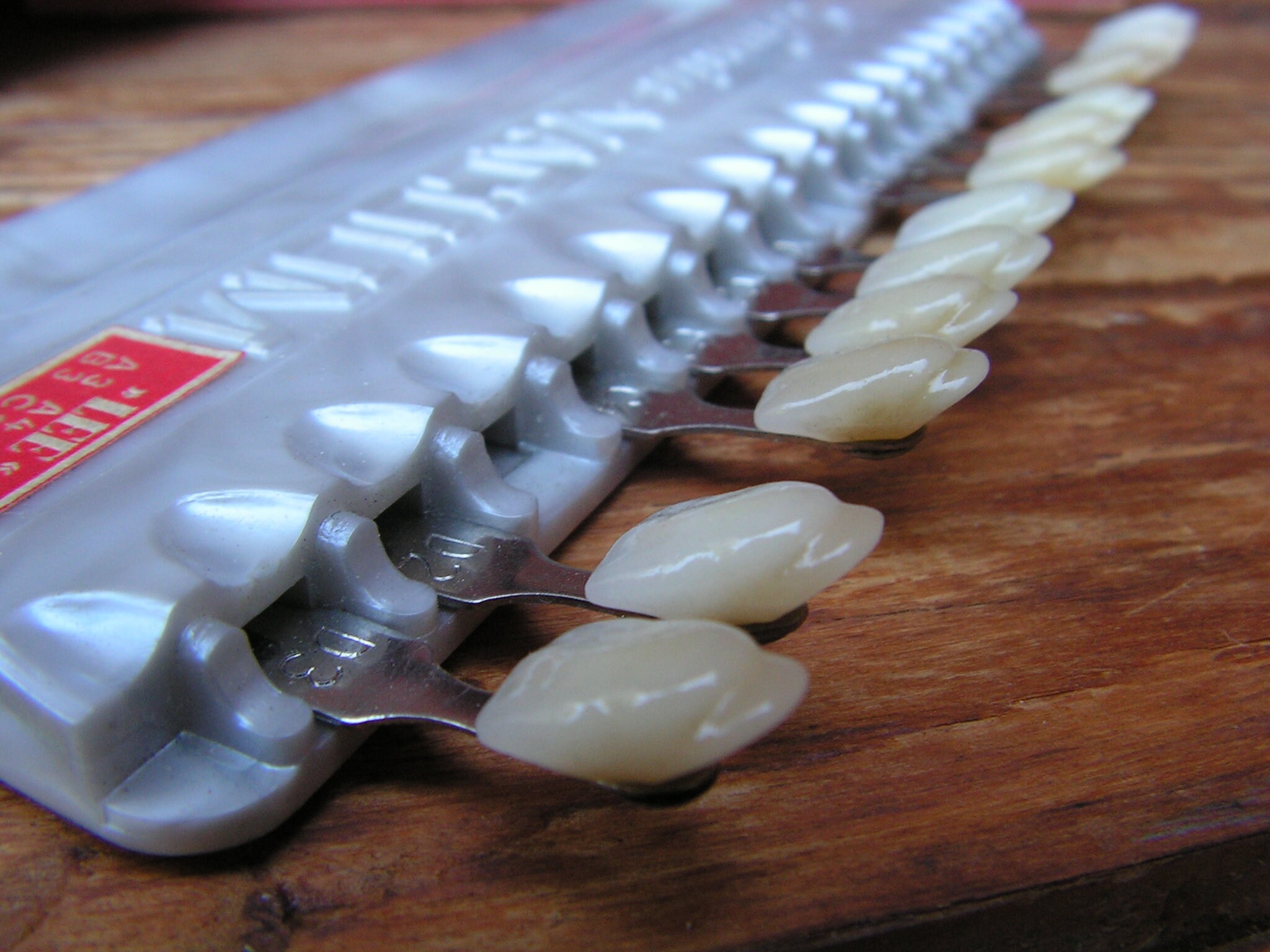 German Dental Shade Guides Dentist Tool Vintage Dental Shade Etsy